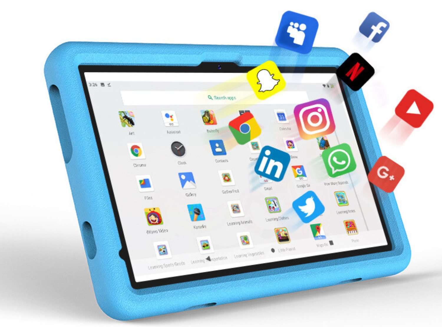 beste kindertablet blauw veilig hypehouse
